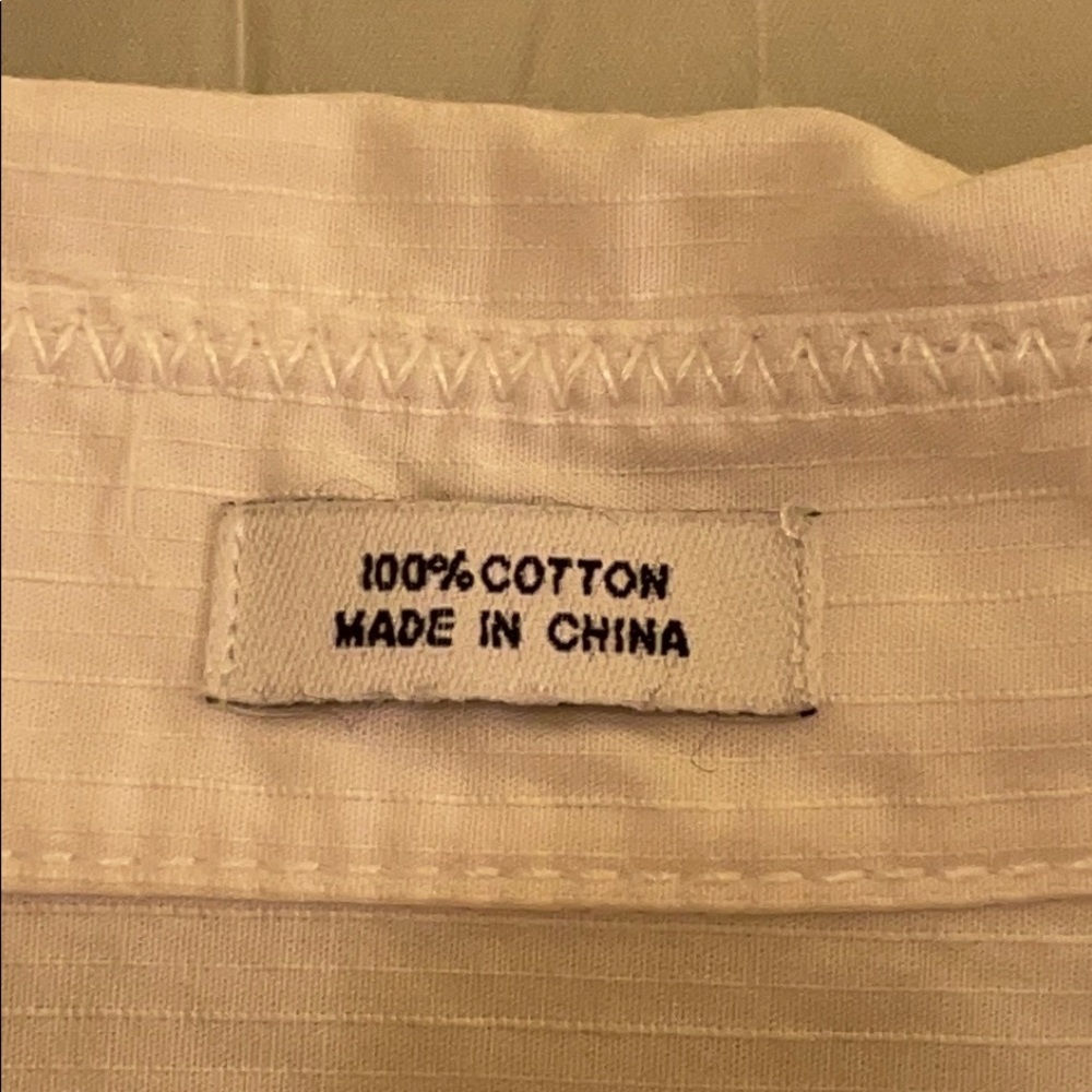 Calvin Klein Men's White Buttondown Casual Shirt L - Picture 4 of 7